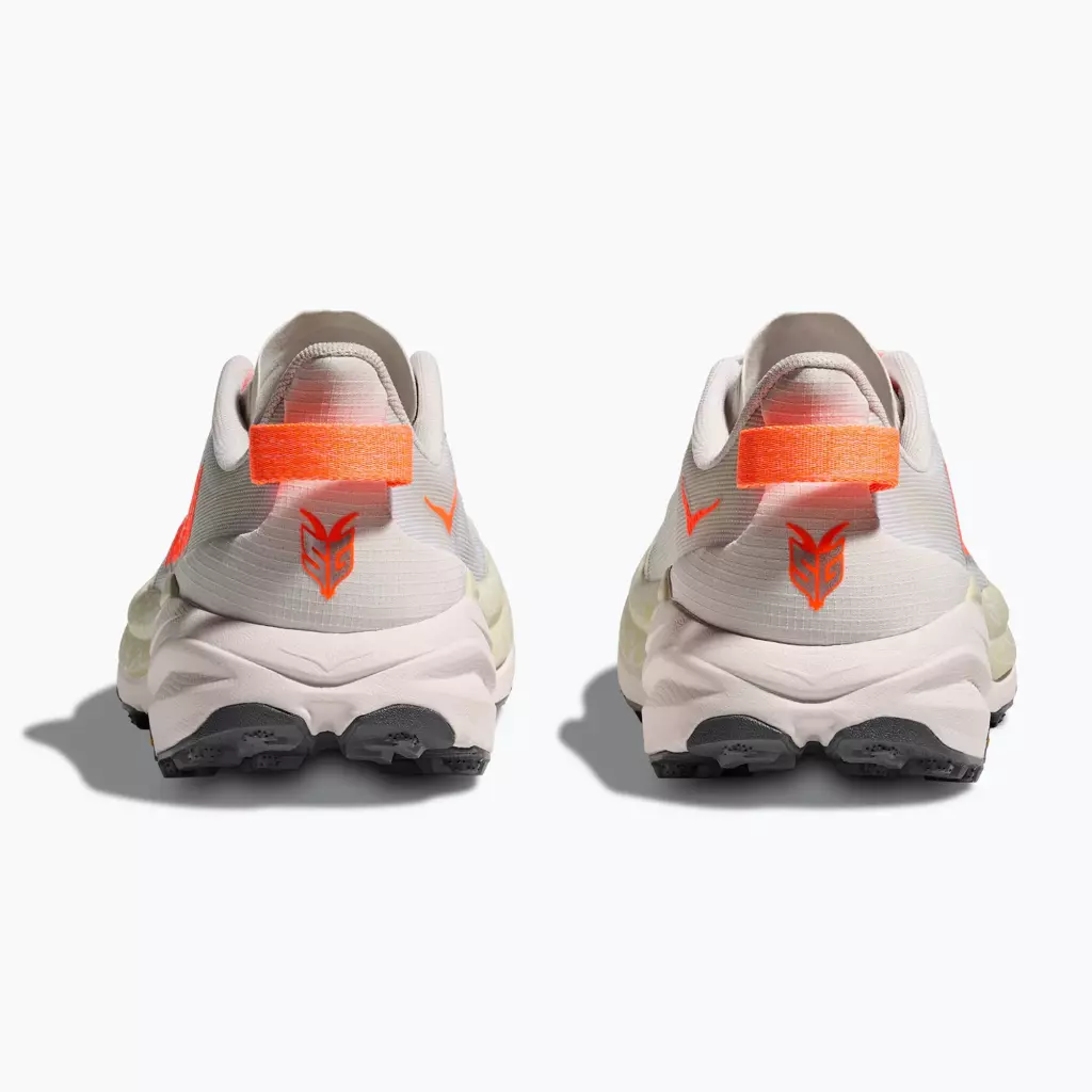 Кроссовки для бега HOKA Speedgoat 6 white/neon tangerine