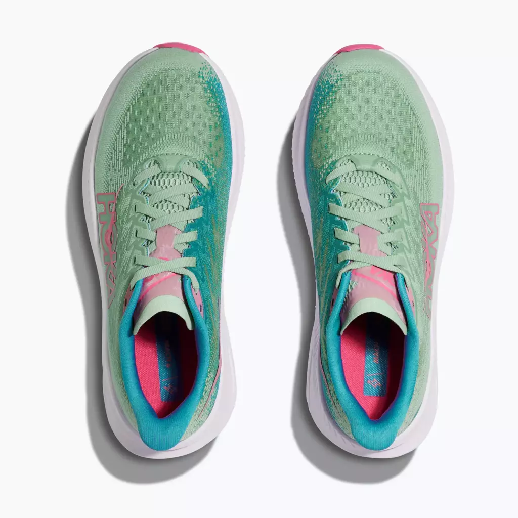 Женские Кроссовки для бега HOKA Mach 6 jadeite/alpine blue