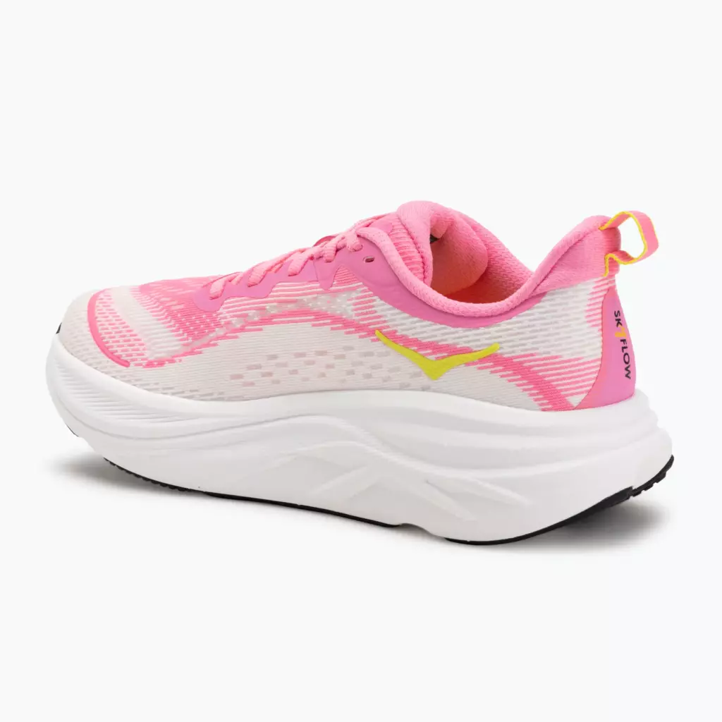 Женские кроссовки для бега HOKA Skyflow neon rose/neon hoka citrus