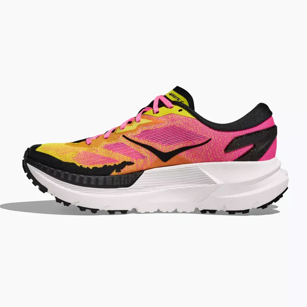 Кроссовки для бега Hoka Mafate X neon hoka citrus/neon rose