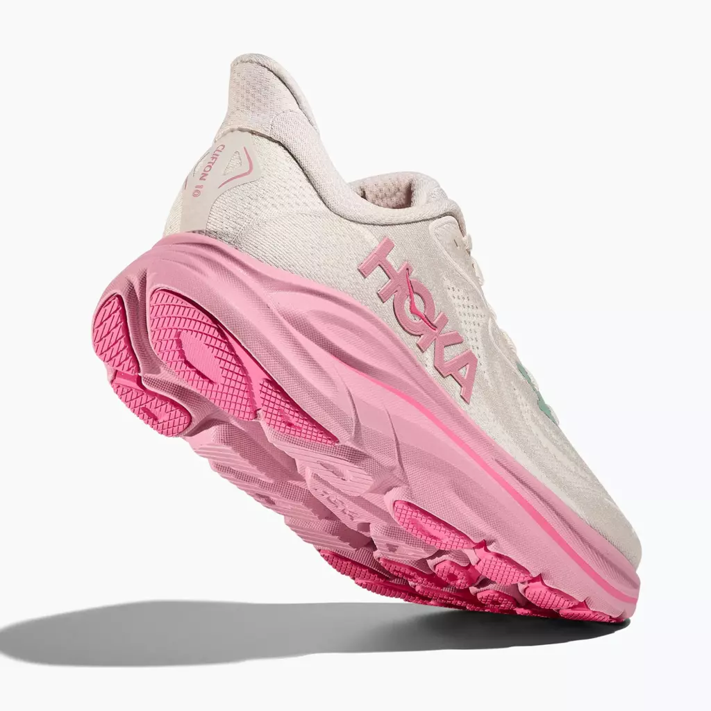 Женские Кроссовки для бега HOKA Clifton 10 rose cream/dried rose