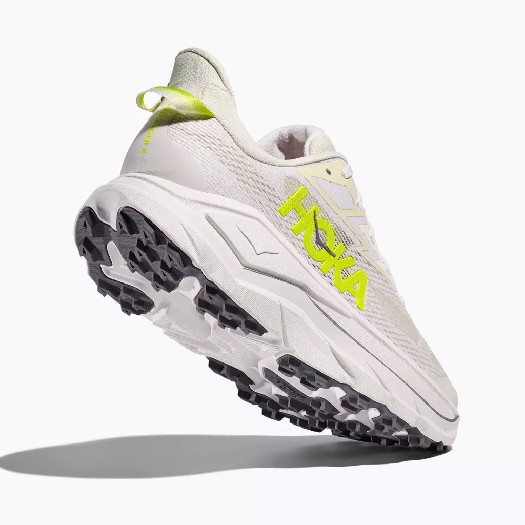 Кроссовки для бега HOKA Challenger 8 white/neon hoka citrus