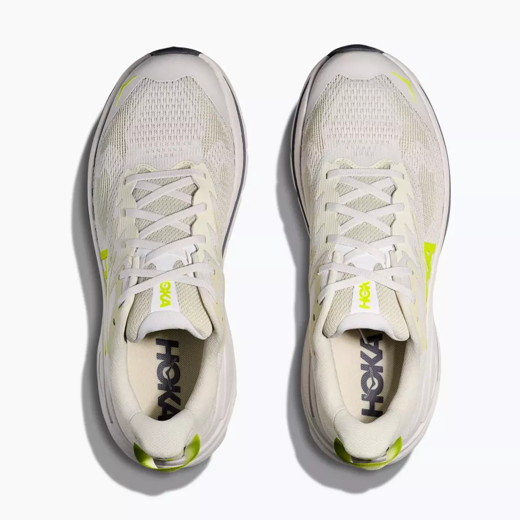 Кроссовки для бега HOKA Challenger 8 white/neon hoka citrus