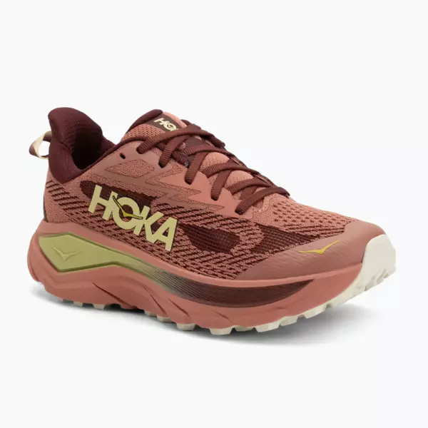 Женские кроссовки для бега HOKA Challenger 8 blush/dark cedar