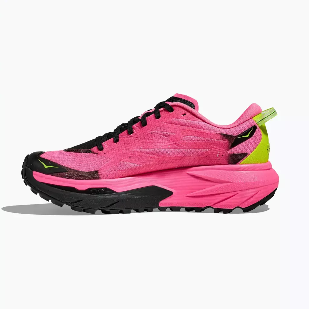 Женские кроссовки для бега HOKA Matafe 5 neon rose/black