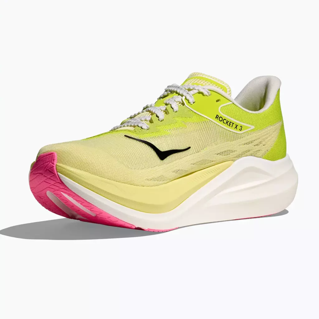 Кроссовки для бега HOKA Rocket X 3 sunlight/neon hoka citrus