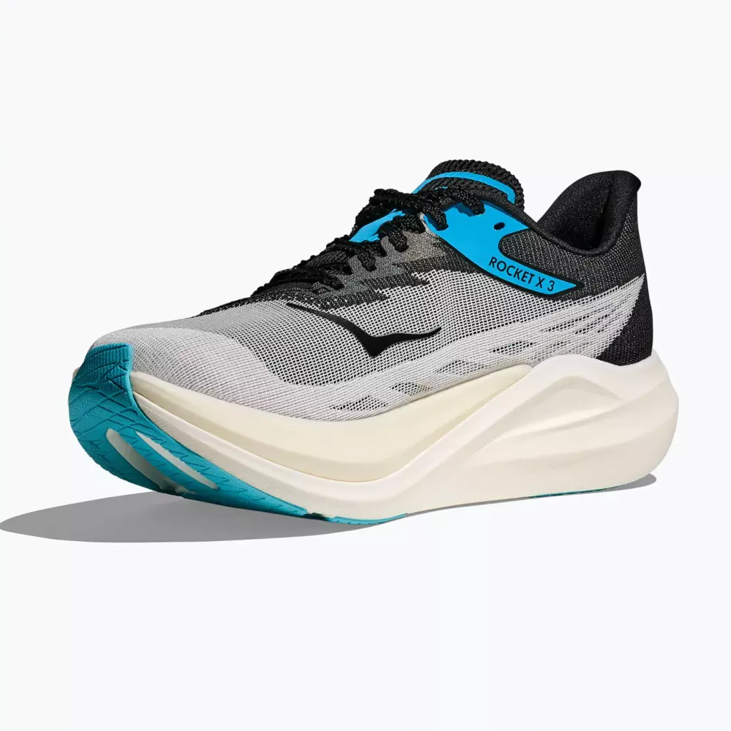 Кроссовки для бега HOKA Rocket X 3 white/black