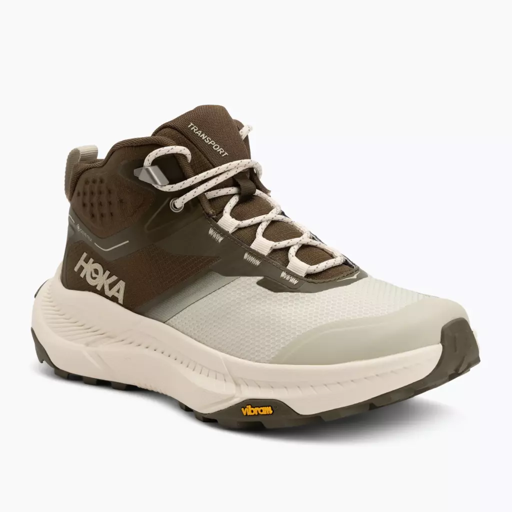 Ботинки HOKA Transport Hike GTX spruce green/oyster mushroom