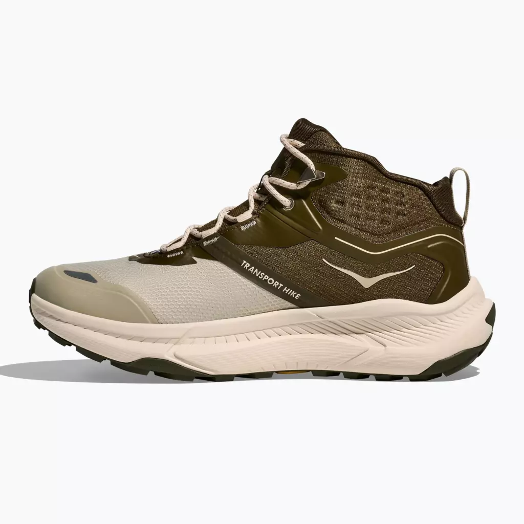 Ботинки HOKA Transport Hike GTX spruce green/oyster mushroom
