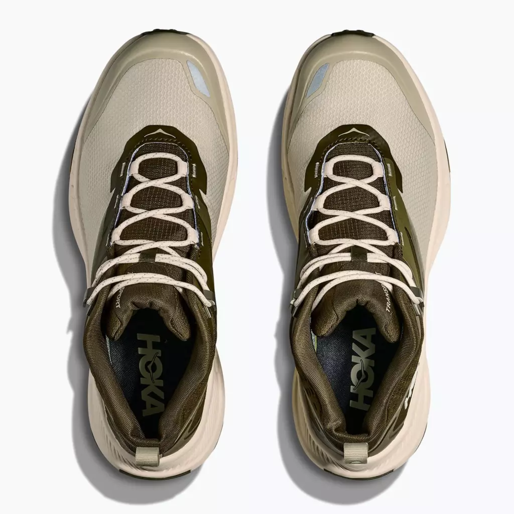 Ботинки HOKA Transport Hike GTX spruce green/oyster mushroom