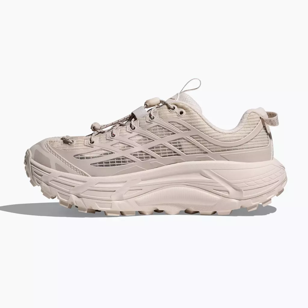 Женские Кроссовки HOKA Mafate Three 2 Grid Rose Cream/Stucco