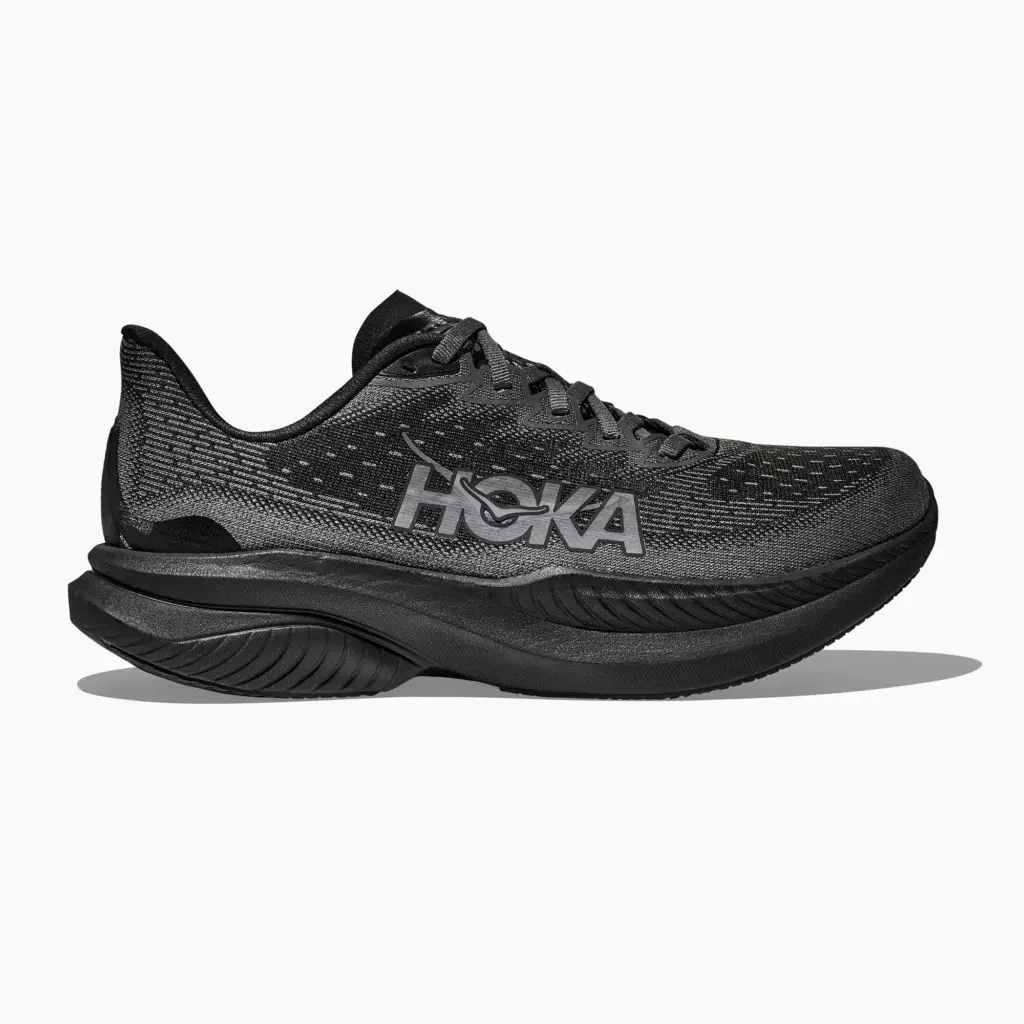 Женские кроссовки для бега HOKA Mach 6 black/fuchcsia