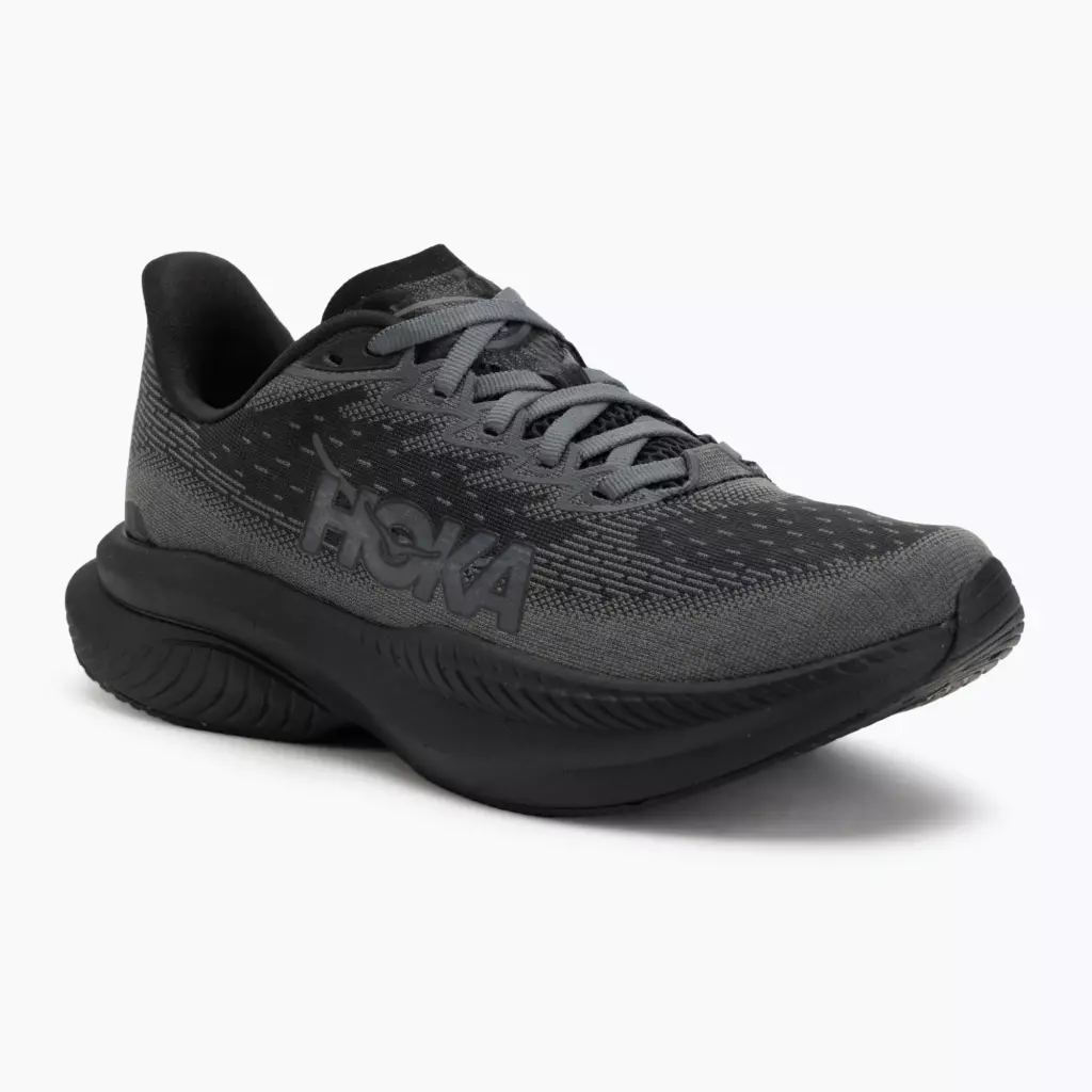 Женские кроссовки для бега HOKA Mach 6 black/fuchcsia