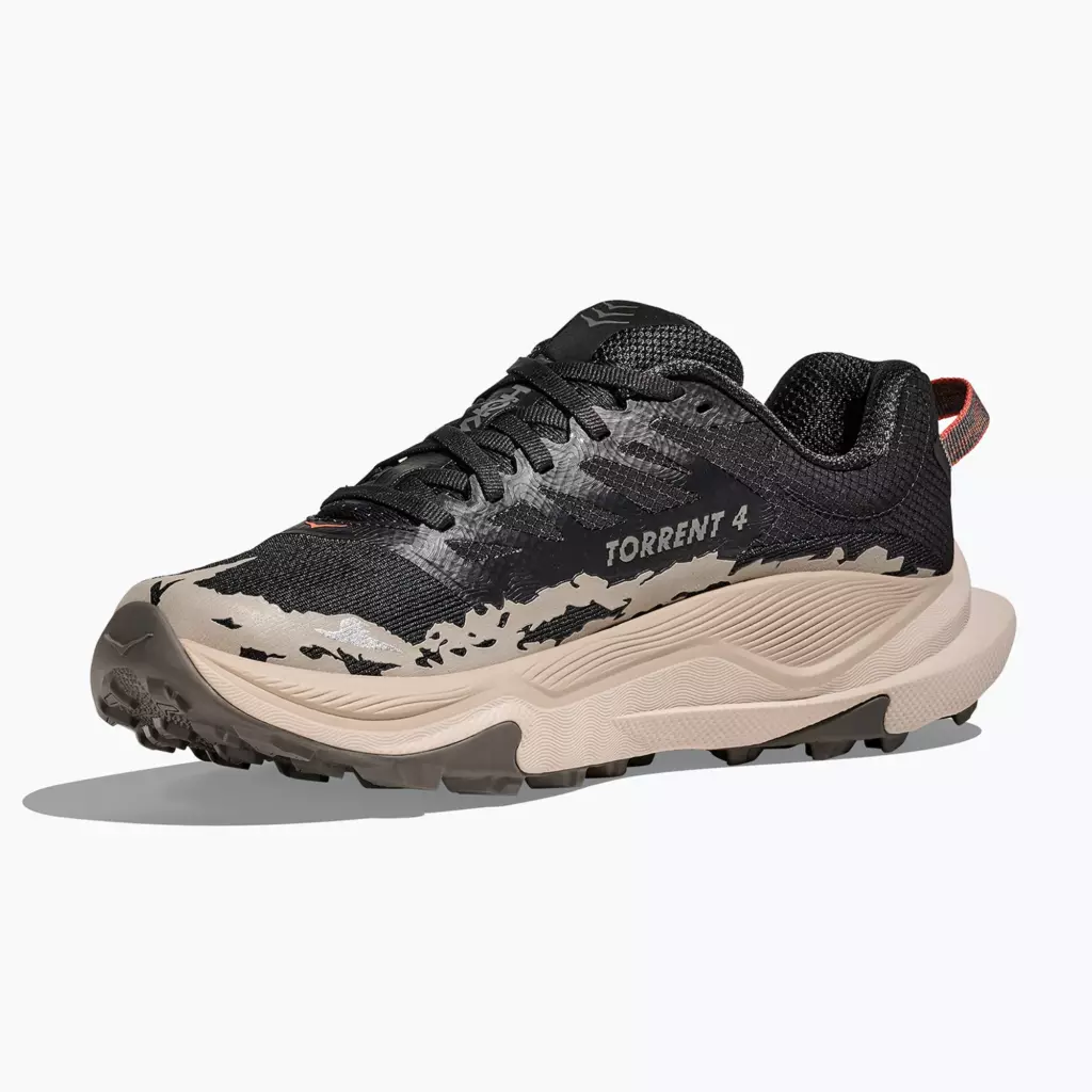 Женские Кроссовки для бега HOKA Torrent 4 black/putty