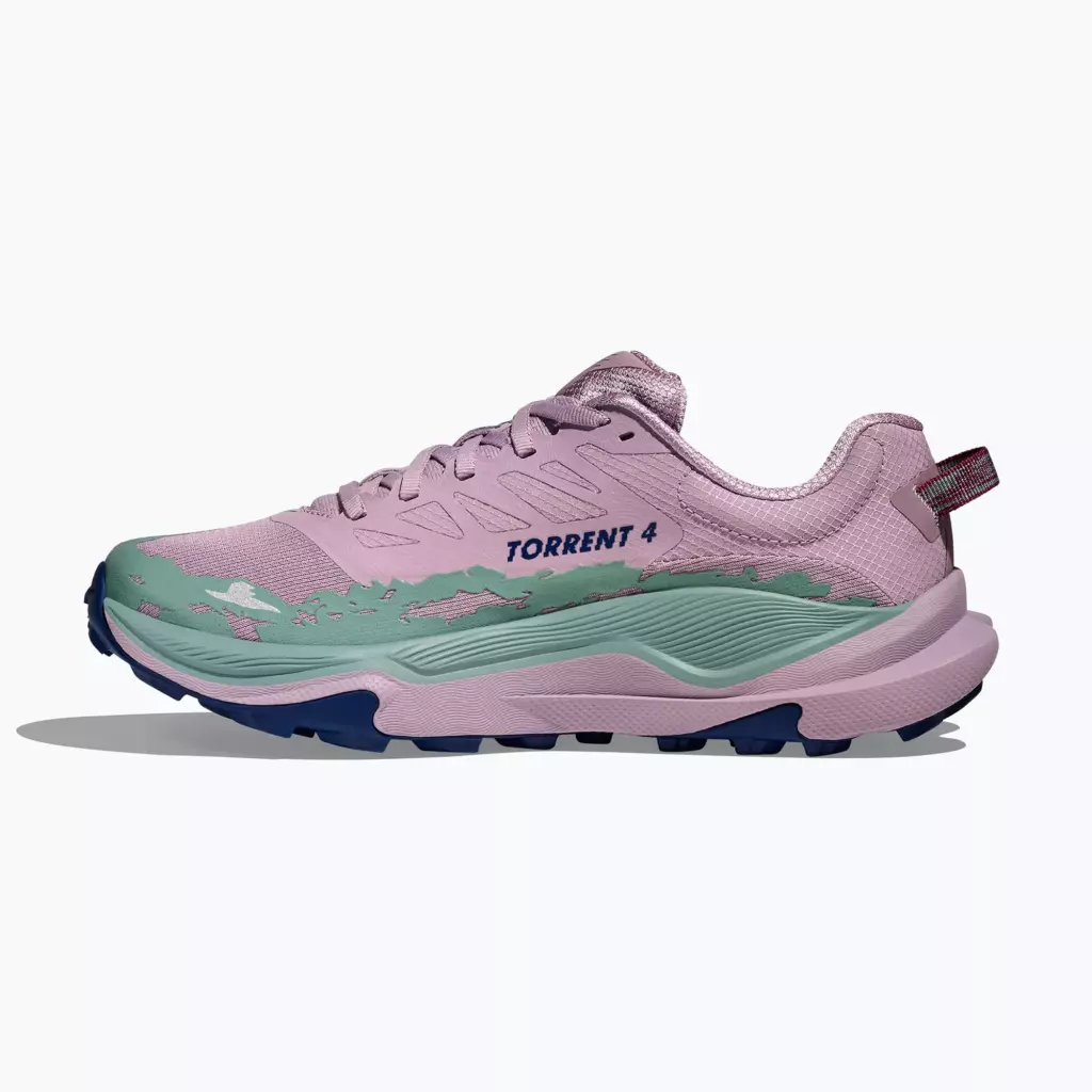 Женские Кроссовки для бега HOKA Torrent 4 fragrant lilac/tart cherry