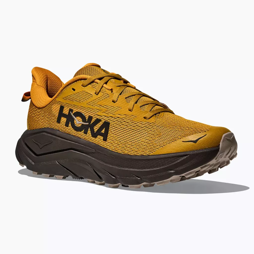 Кроссовки для бега HOKA Challenger 8 mustard seed/black