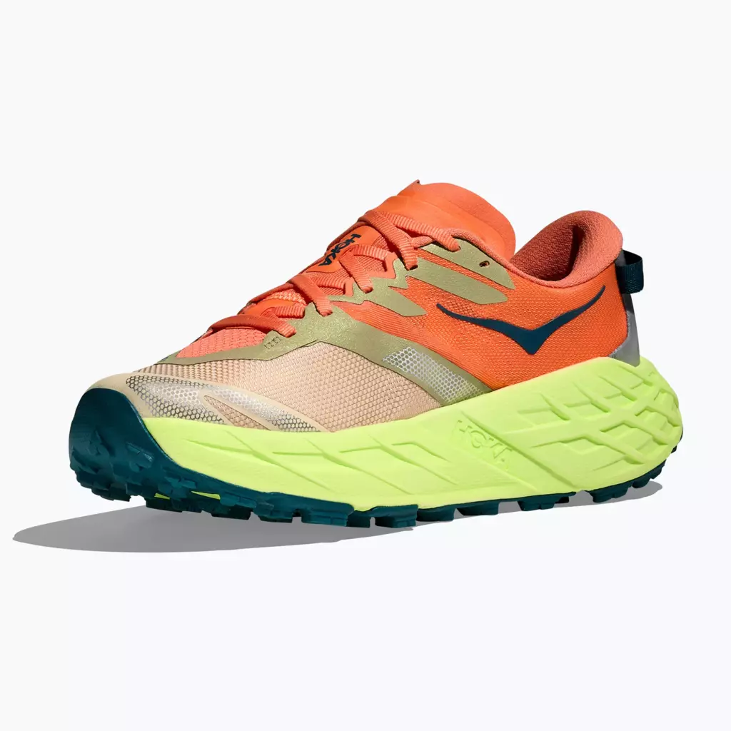 Женские кроссовки для бега HOKA Speedgoat 7 persimmon/neon yuzu