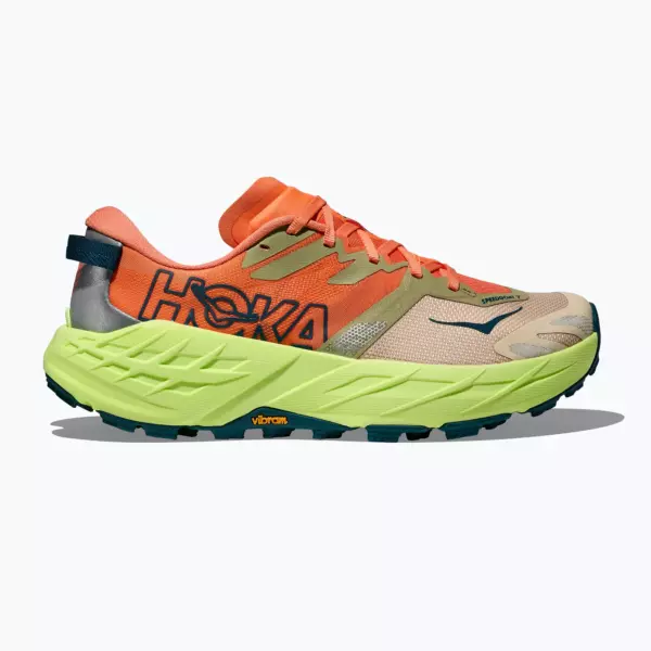 Женские кроссовки для бега HOKA Speedgoat 7 persimmon/neon yuzu