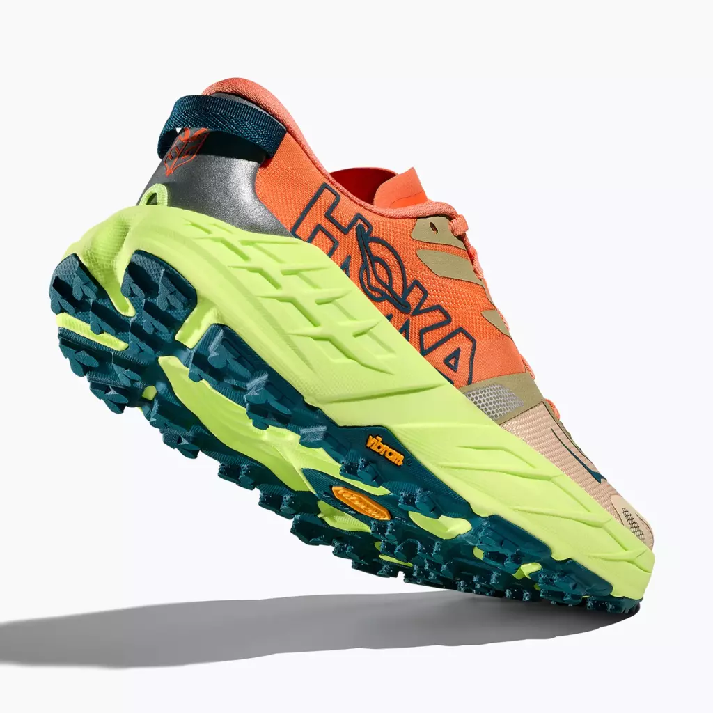 Женские кроссовки для бега HOKA Speedgoat 7 persimmon/neon yuzu