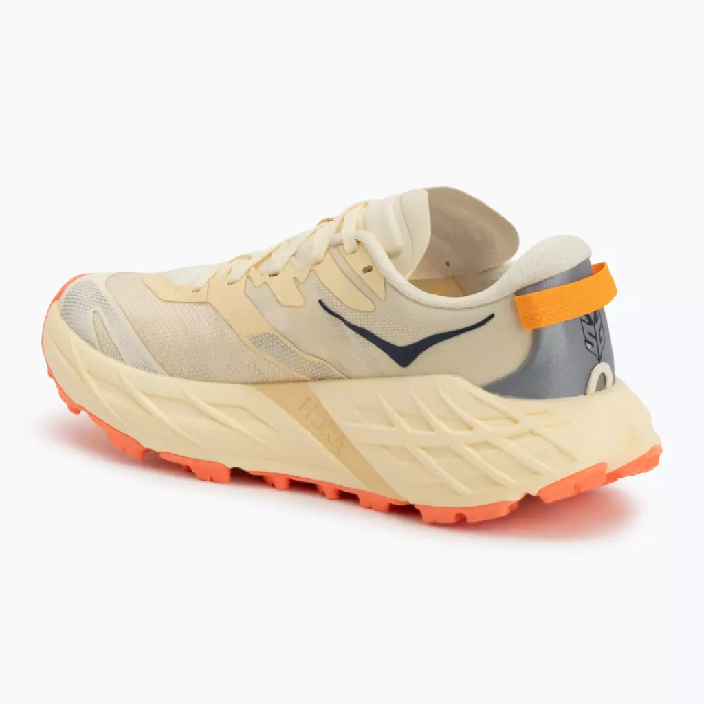 Женские кроссовки для бега HOKA Speedgoat 7 vintage yellow/neon flame