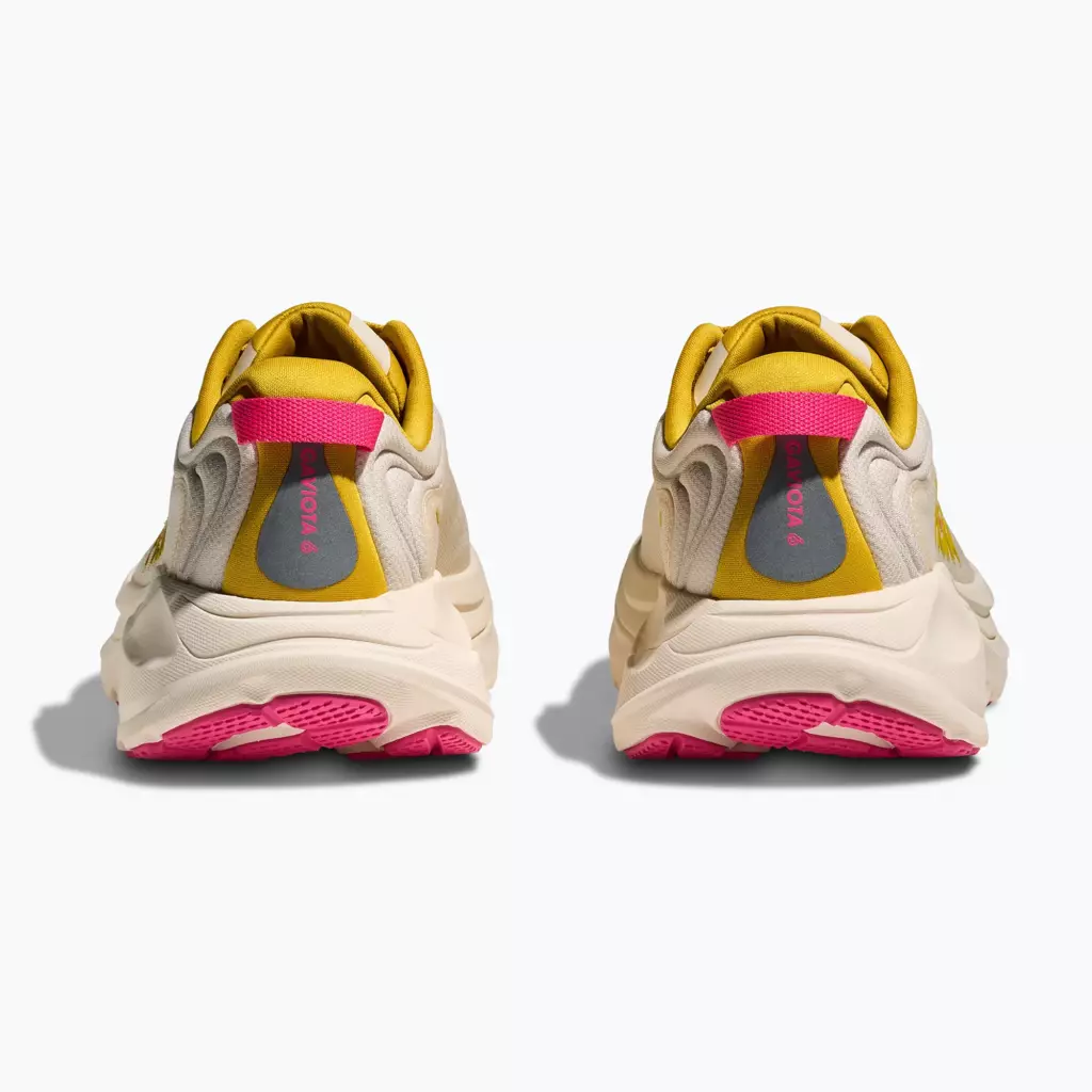 Женские кроссовки для бега HOKA Gaviota 6 birch/yellow gold