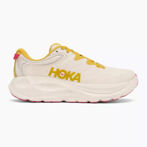 Женские кроссовки для бега HOKA Gaviota 6 birch/yellow gold