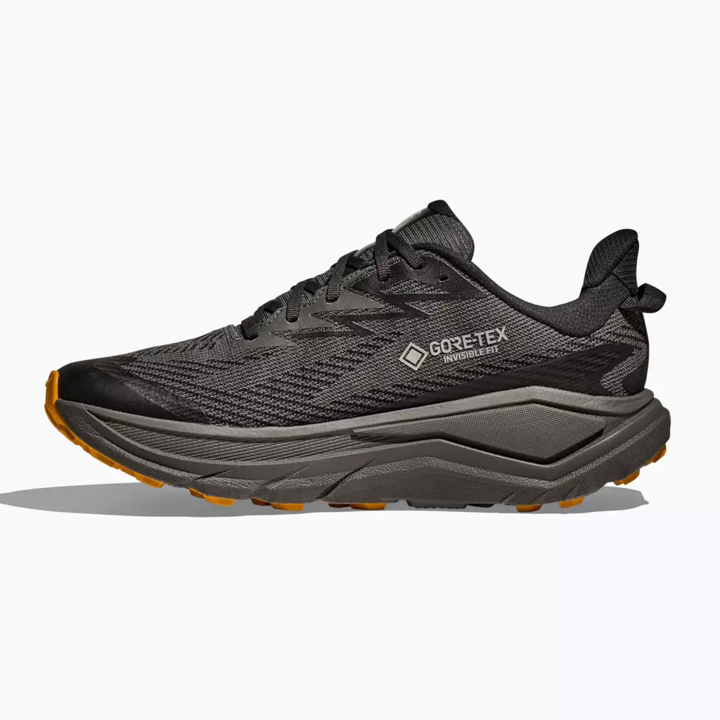 Кроссовки для бега HOKA Challenger 8 GTX asphalt grey/varsity yellow