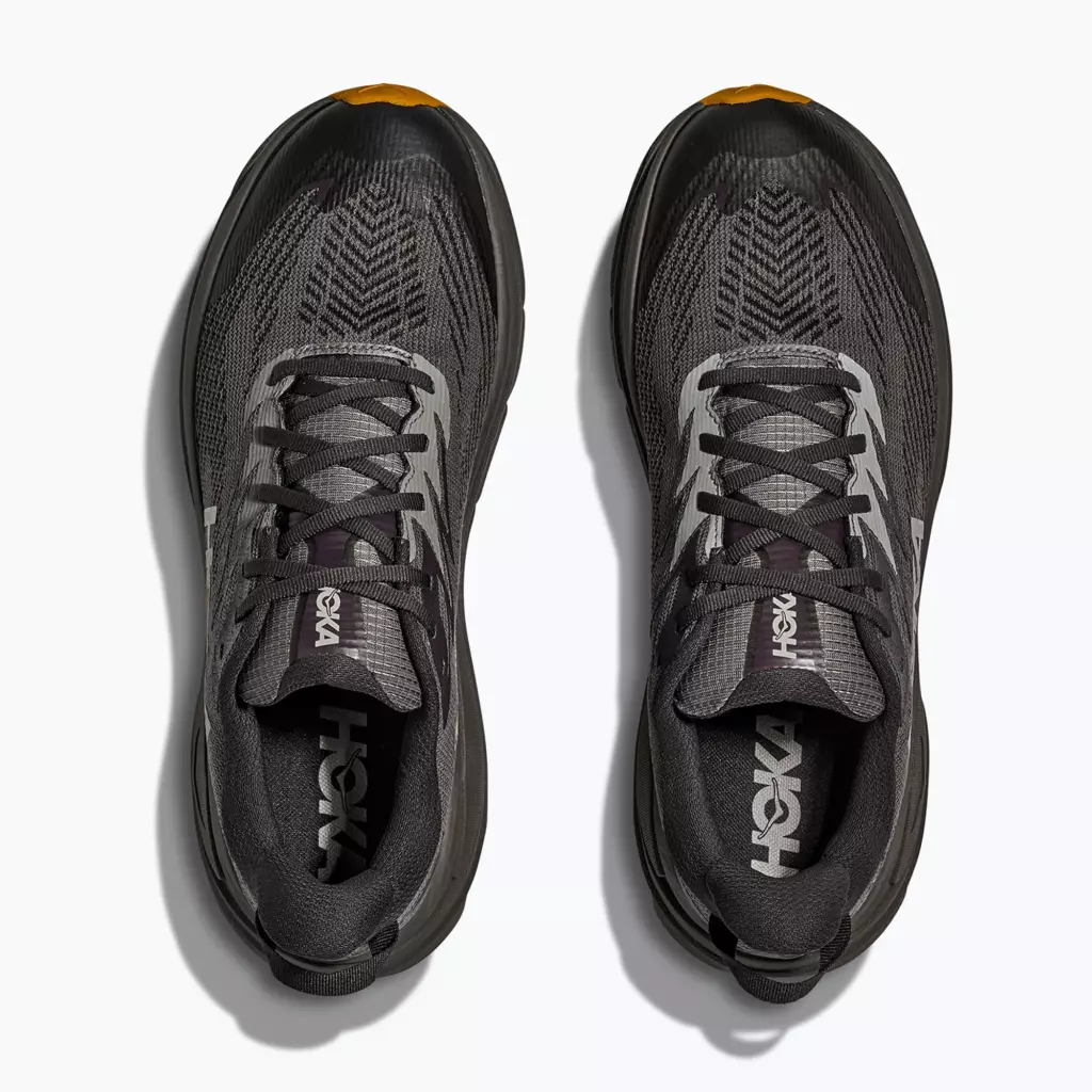 Кроссовки для бега HOKA Challenger 8 GTX asphalt grey/varsity yellow