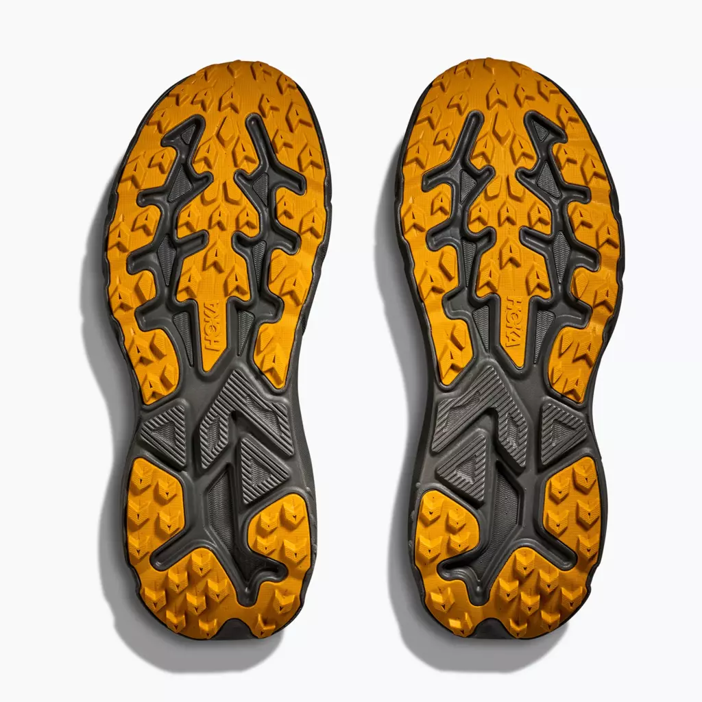 Кроссовки для бега HOKA Challenger 8 GTX asphalt grey/varsity yellow