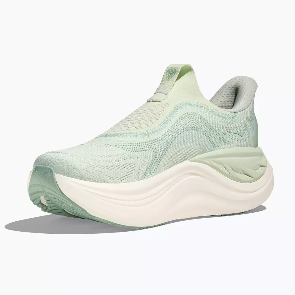 Женские кроссовки для бега HOKA Skyward Laceless sea glass/sage