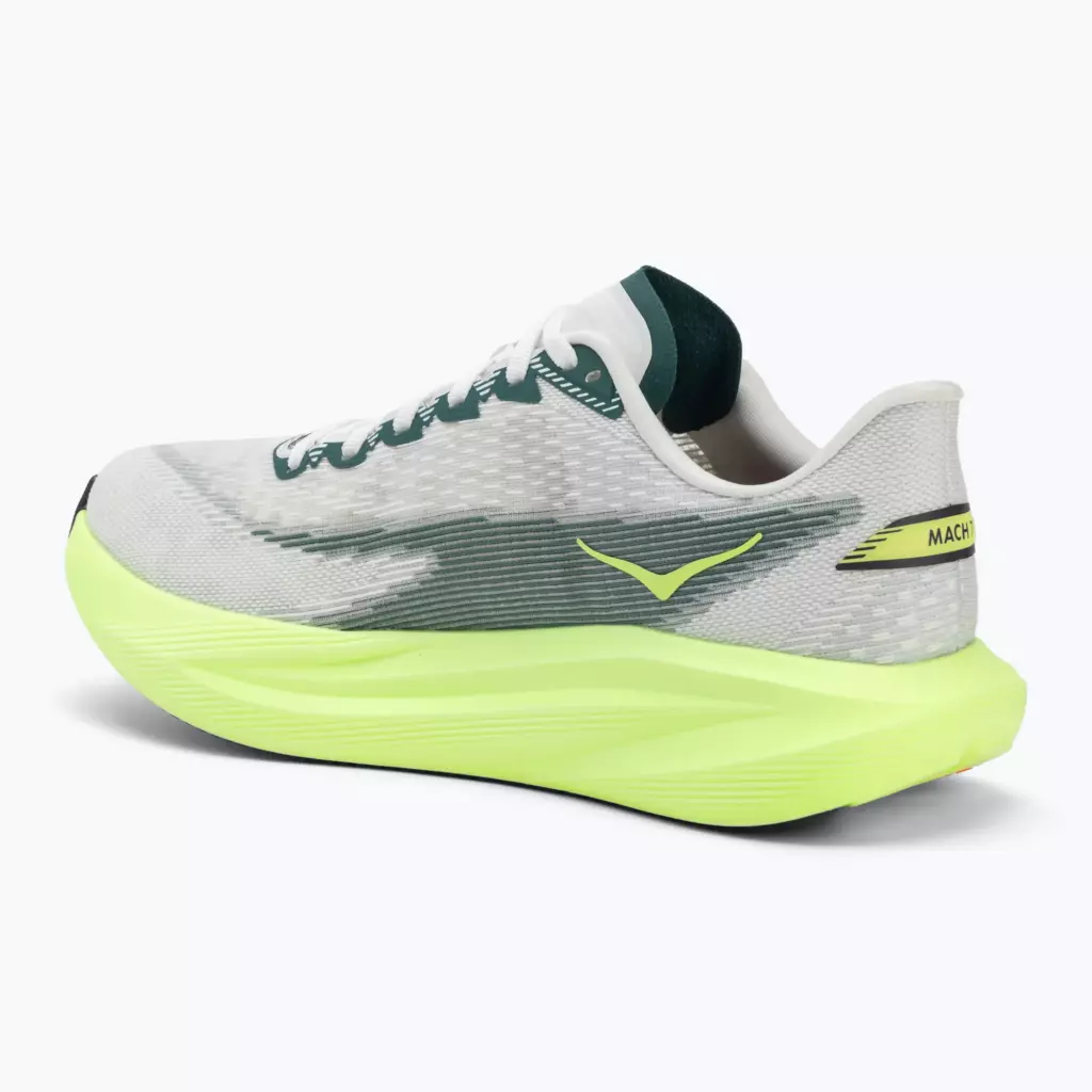 Кроссовки для бега HOKA Mach 7 frost/neon yuzu