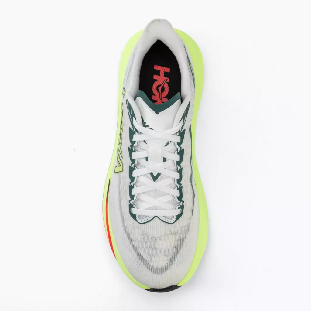 Кроссовки для бега HOKA Mach 7 frost/neon yuzu