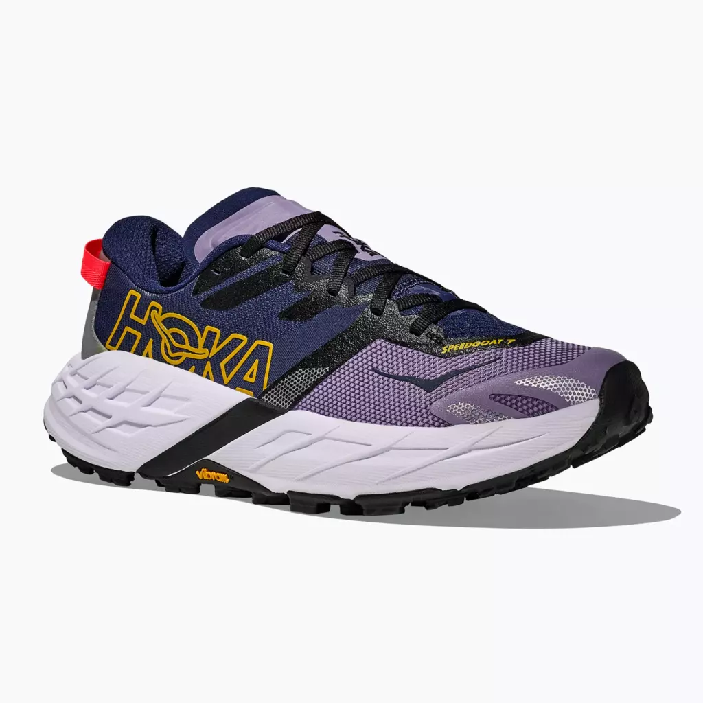 Женские кроссовки для бега HOKA Speedgoat 7 berry jam/starlight glow