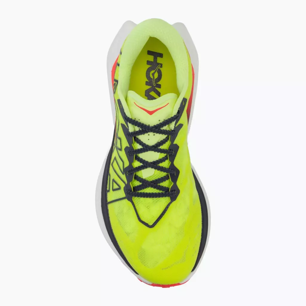 Кроссовки для бега HOKA Rocket X Trail neon Yuzu/neon flame