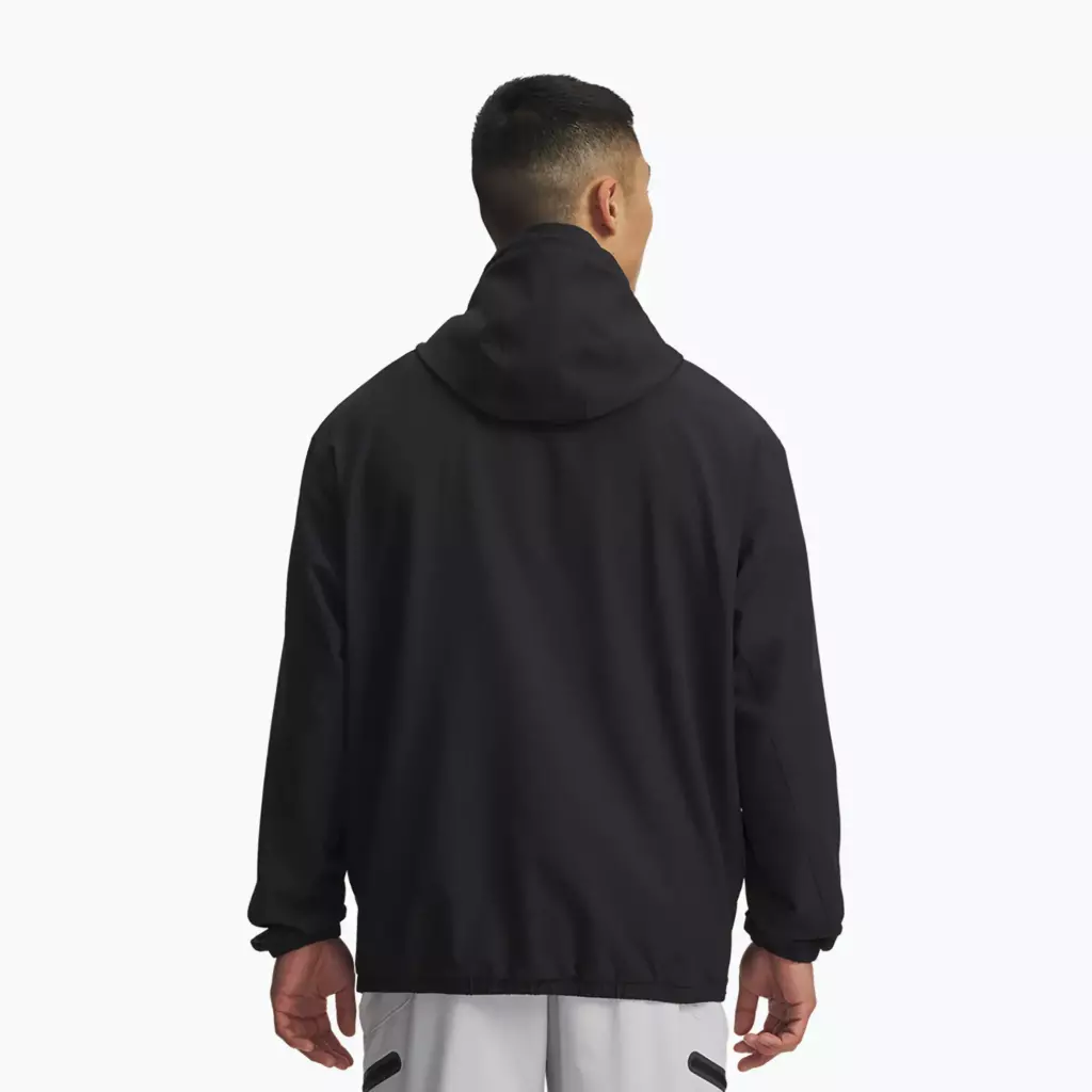 Худи Under Armour Unstoppable Woven Hoodie black/white