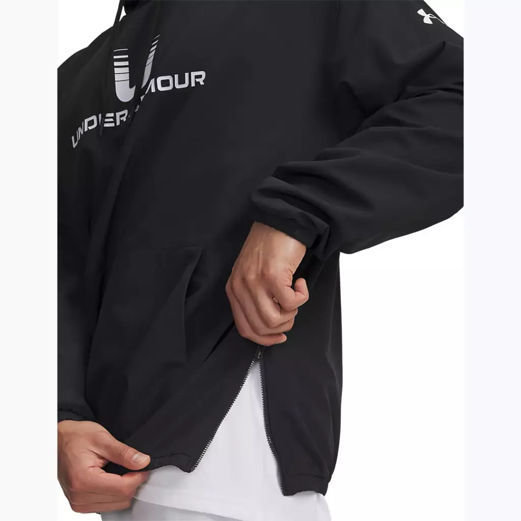 Худи Under Armour Unstoppable Woven Hoodie black/white