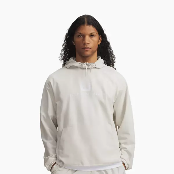 Худи Under Armour Unstoppable Woven Hoodie summit white/white
