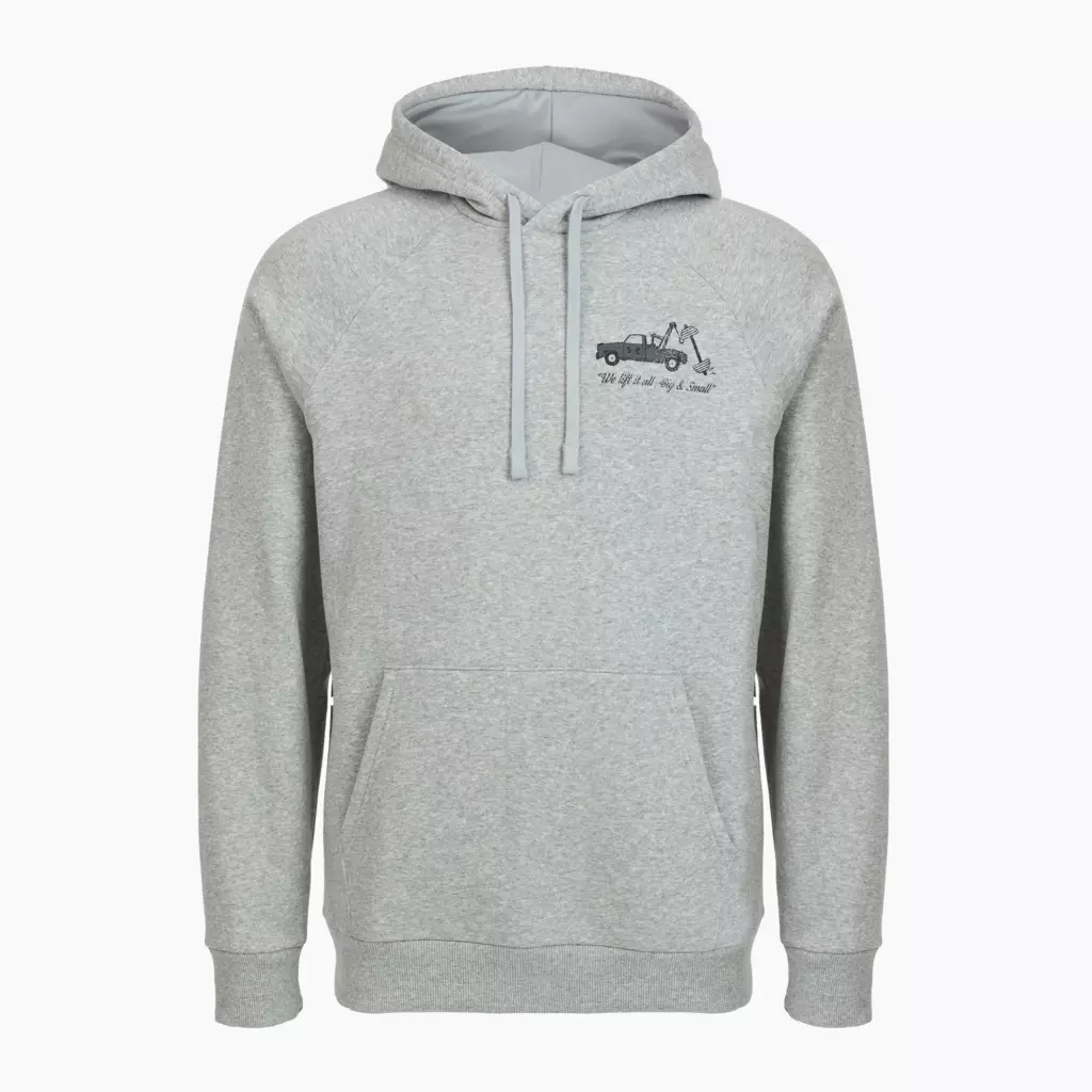 Худи Under Armour Rival Fleece HBR Logo серая