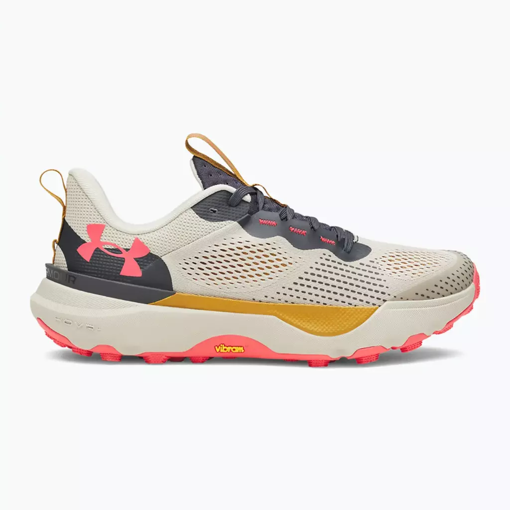 Кроссовки для бега Under Armour Infinite Pro Trail khaki base/anthracite/racer red