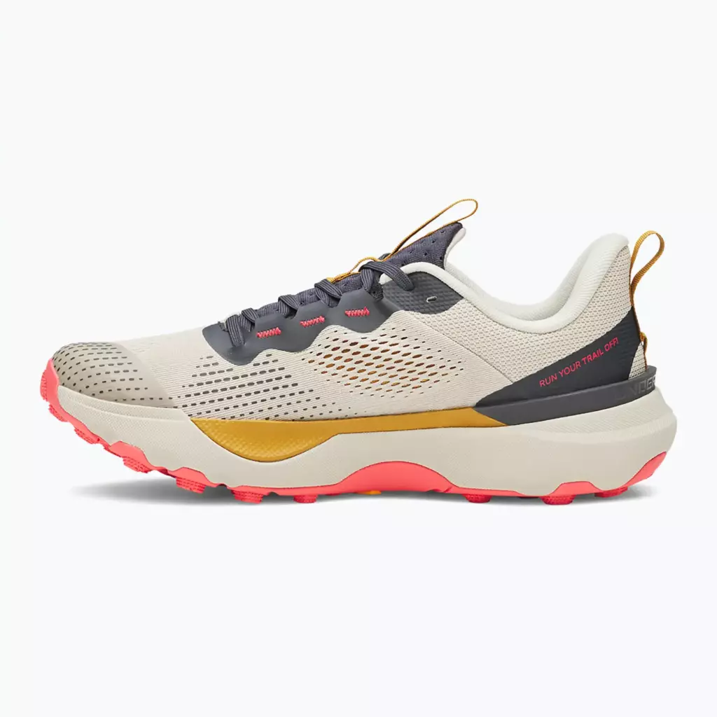 Кроссовки для бега Under Armour Infinite Pro Trail khaki base/anthracite/racer red