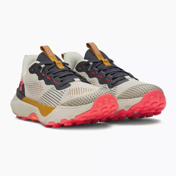 Кроссовки для бега Under Armour Infinite Pro Trail khaki base/anthracite/racer red