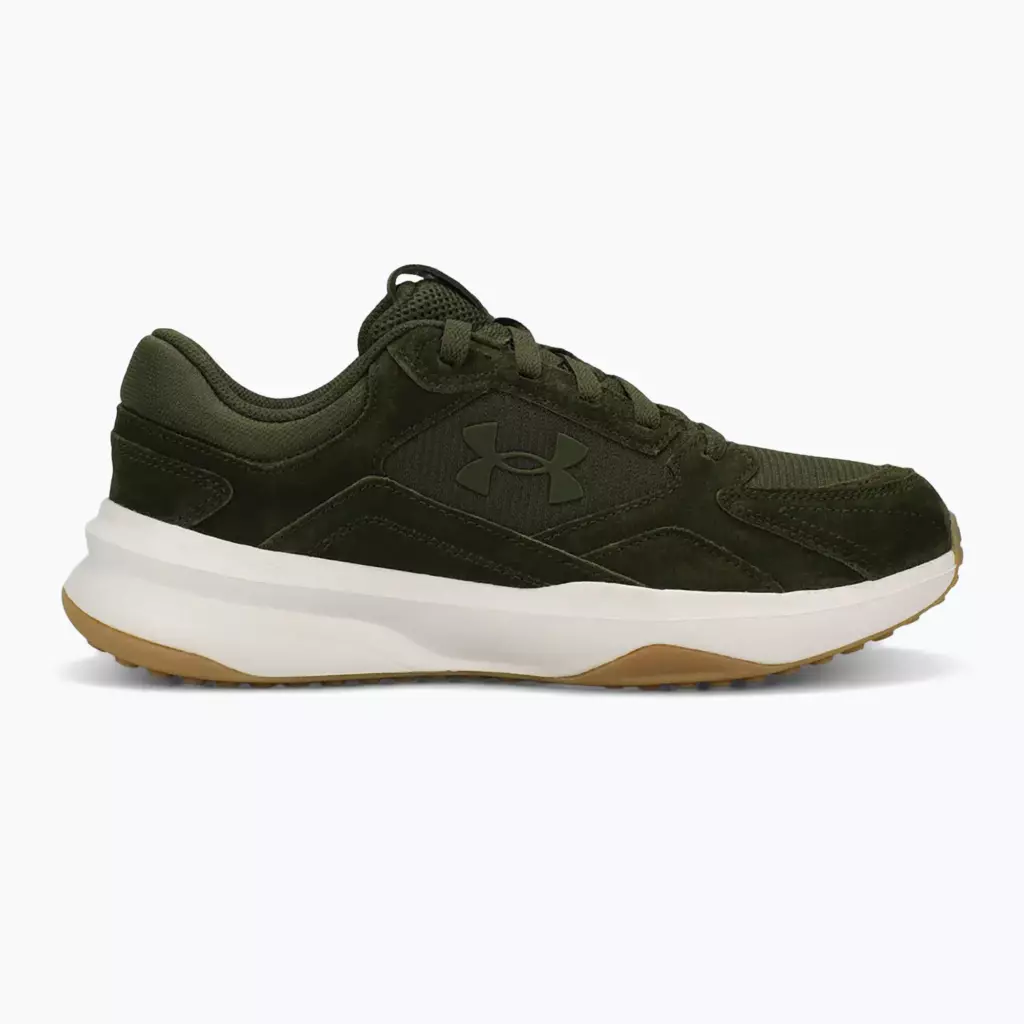 Кроссовки Under Armour Edge Suede expedition green/summit white/expedition green