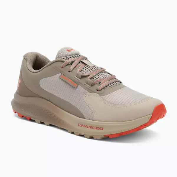 Кроссовки Under Armour Charged Bandit Trail 3 timberwolf taupe/taupe dusk/surplus orange