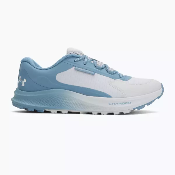 Женские Кроссовки для бега Under Armour Charged Bandit Trail 3 halo gray/blue smoke/nimbus blue