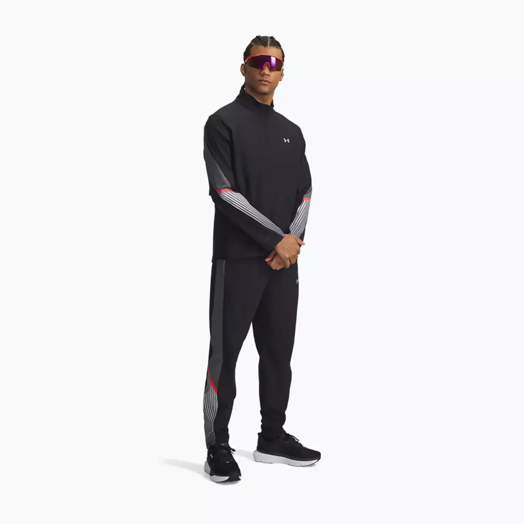 Штаны Under Armour Velociti Storm black/castlerock/reflective