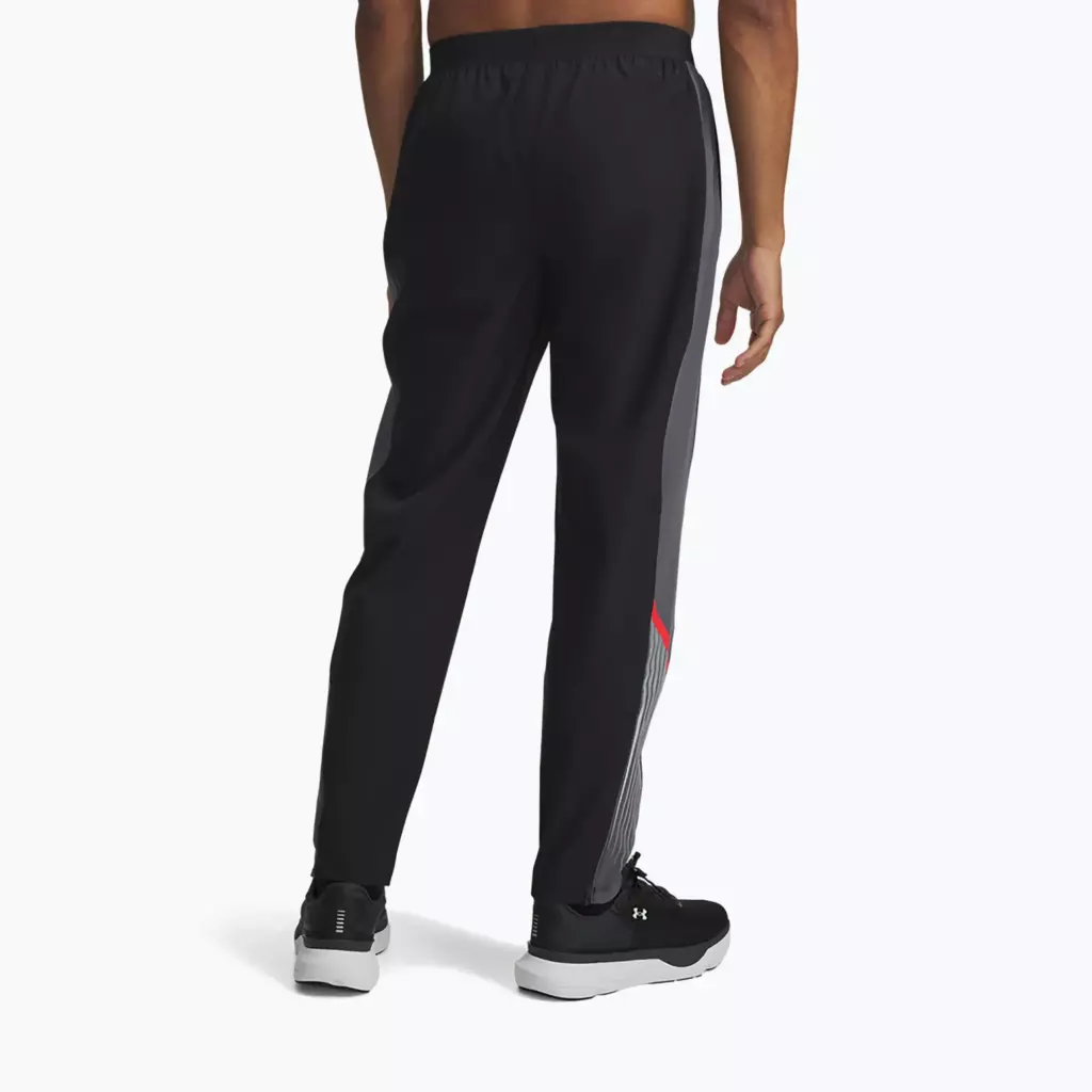 Штаны Under Armour Velociti Storm black/castlerock/reflective