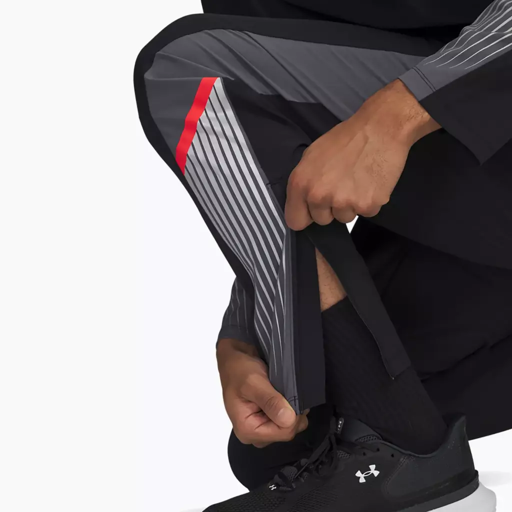 Штаны Under Armour Velociti Storm black/castlerock/reflective