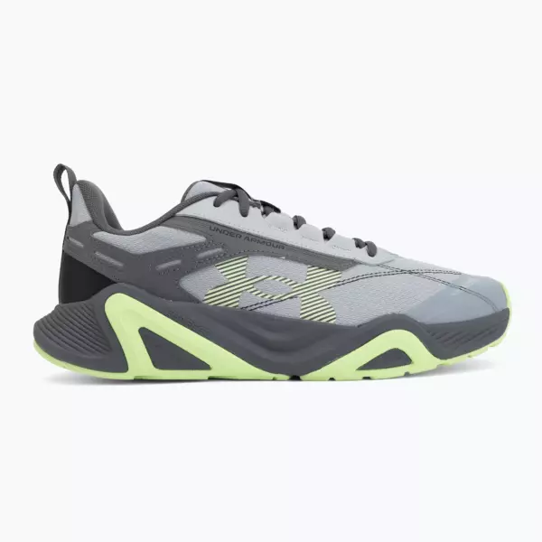 Кроссовки Under Armour Charged Commit TR 5 mod gray/castlerock/lumos lime