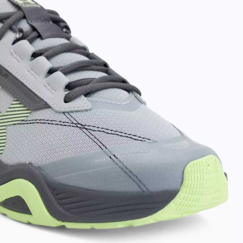 Кроссовки Under Armour Charged Commit TR 5 mod gray/castlerock/lumos lime