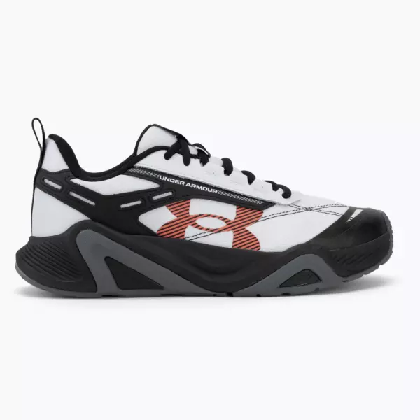 Кроссовки Under Armour Charged Commit TR 5 white/black/venom red